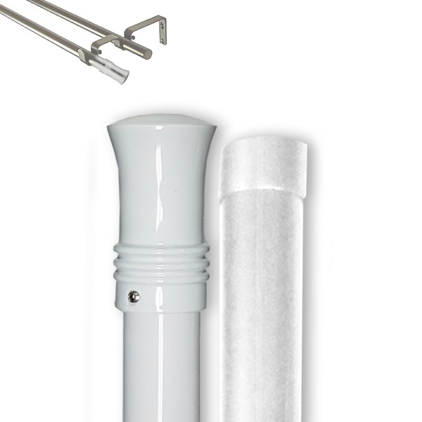 STANNIS DOUBLE POLE SET - WHITE