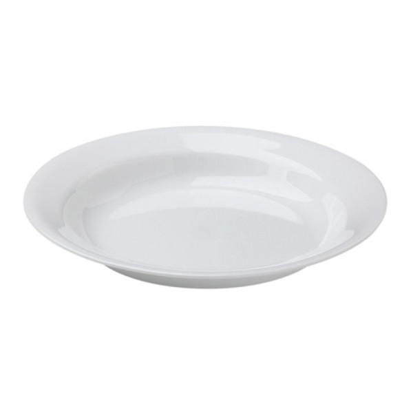 Opaline Glass Soup Plate 8.5