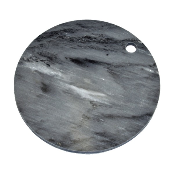 À la Cuisine - Round Grey Marble Tray - Magasins Hart | Hart Stores