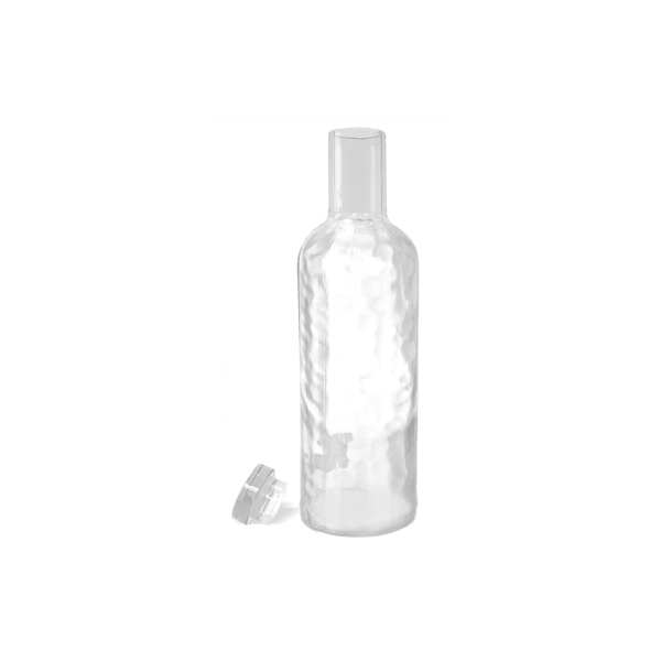 Acrylic bottle jug with stopper