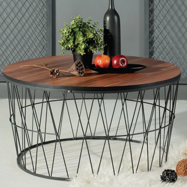 Contemporary Style Round Coffee Table - Magasins Hart | Hart Stores