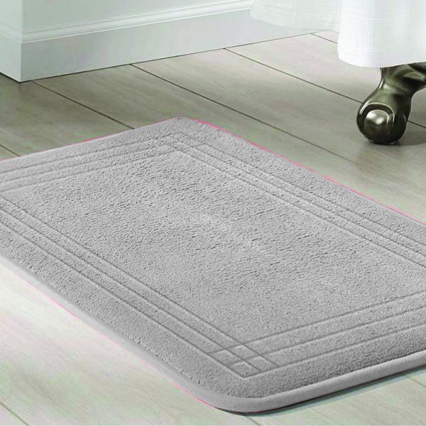 Tapis de bain en mousse mémoire avec endos antidérapant | 20x30’’