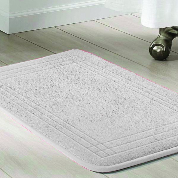 Tapis de bain en mousse mémoire avec endos antidérapant | 20x30’’