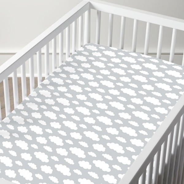 100% Cotton Brushed Jersey Crib Sheets - 2 Pack - Magasins Hart | Hart Stores