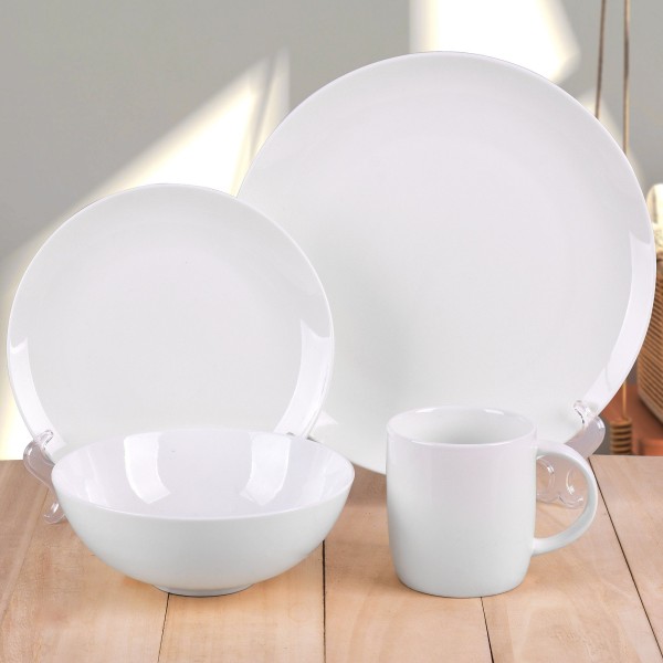 Lauren Taylor - Pure 16 Piece Dinnerware Set - Magasins Hart | Hart Stores