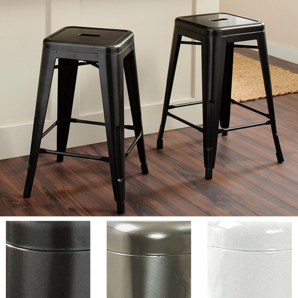 Sandra Venditti - Metal Stackable Barstool