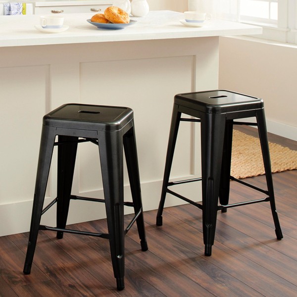 Sandra Venditti - Metal Stackable Barstool