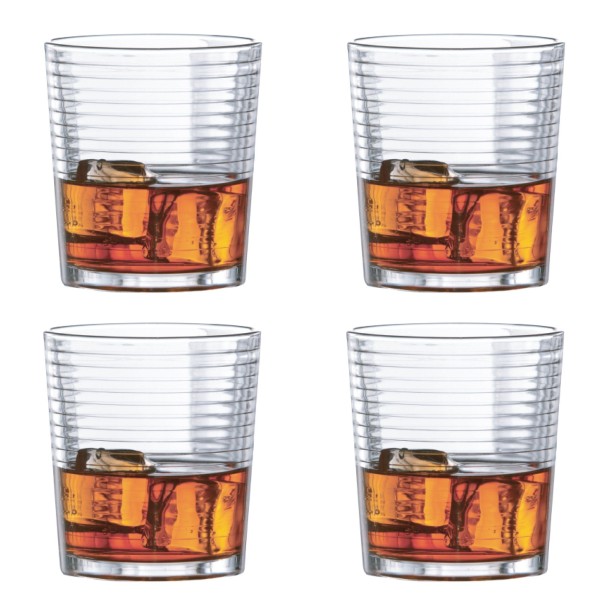 Uptown - Set of 4 / 12.5 oz Glasses - Magasins Hart | Hart Stores