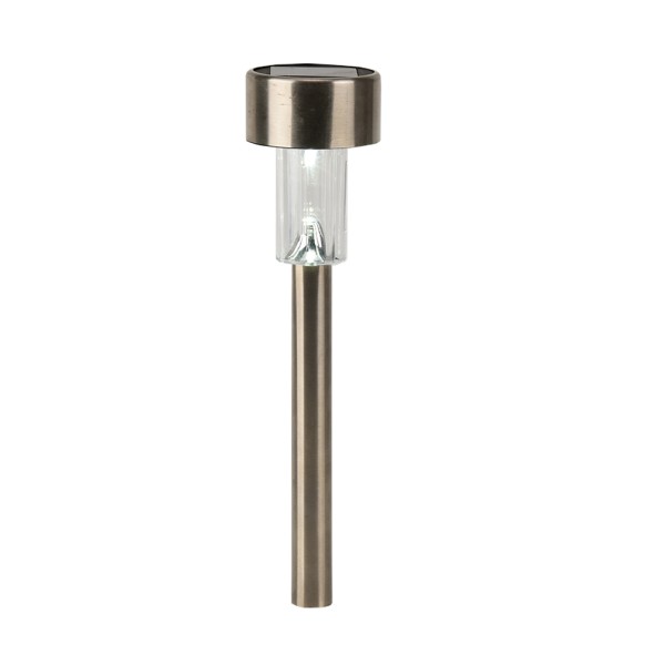 Solar Powered Garden Light-Silver