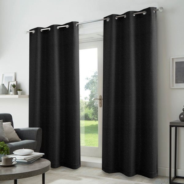 Carlton - Set of 2 Jacquard Grommet Top Panels