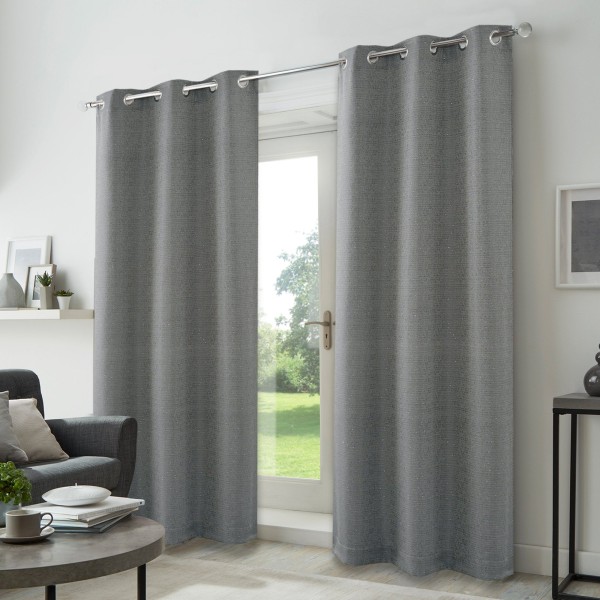 Carlton - Set of 2 Jacquard Grommet Top Panels