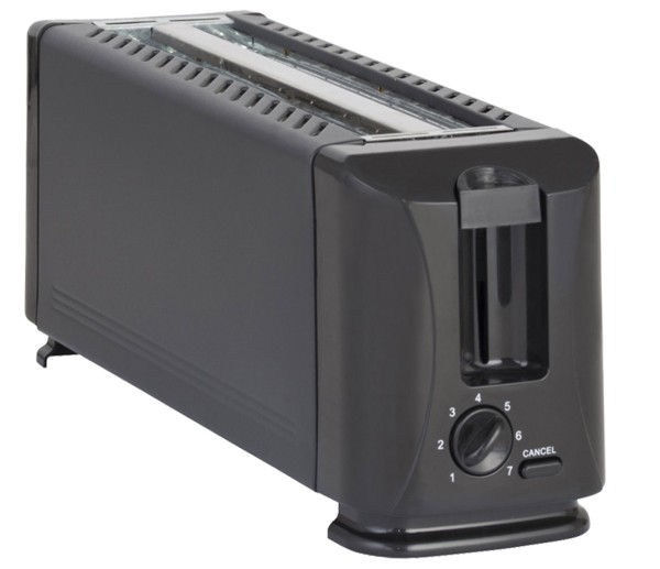Toaster Black 4 Slice - Magasins Hart | Hart Stores