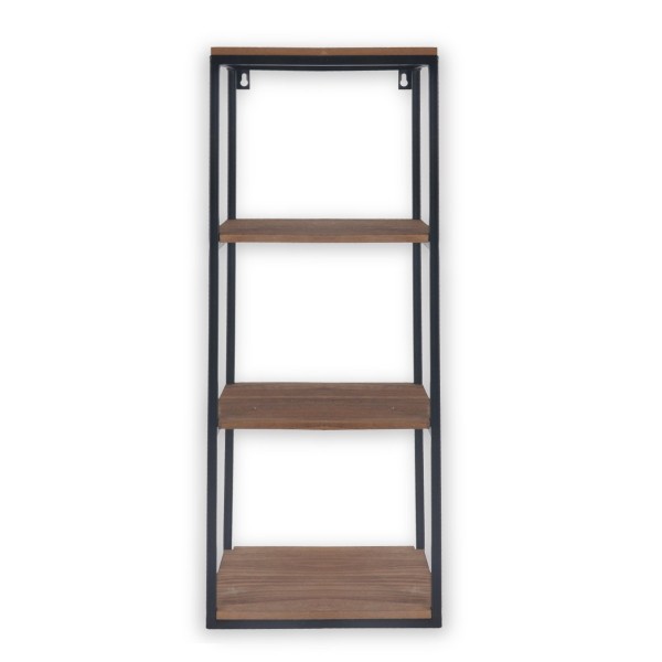 Rustic Oak Look 4-tier Shelf Unit - Magasins Hart | Hart Stores