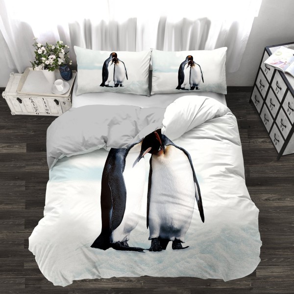 Penguins 3 piece Novelty Printed Comforter Set - Magasins Hart | Hart Stores