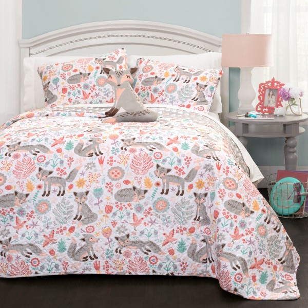 Felicia the Fox - 4 Piece Quilt Set - Magasins Hart | Hart Stores