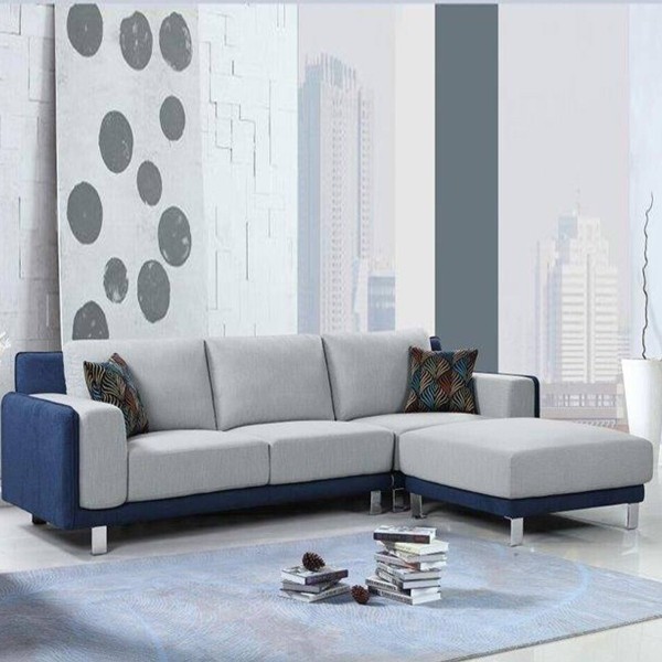 Deluxe 3 Piece Upholstered Sofa Set with Ottoman - Magasins Hart | Hart Stores