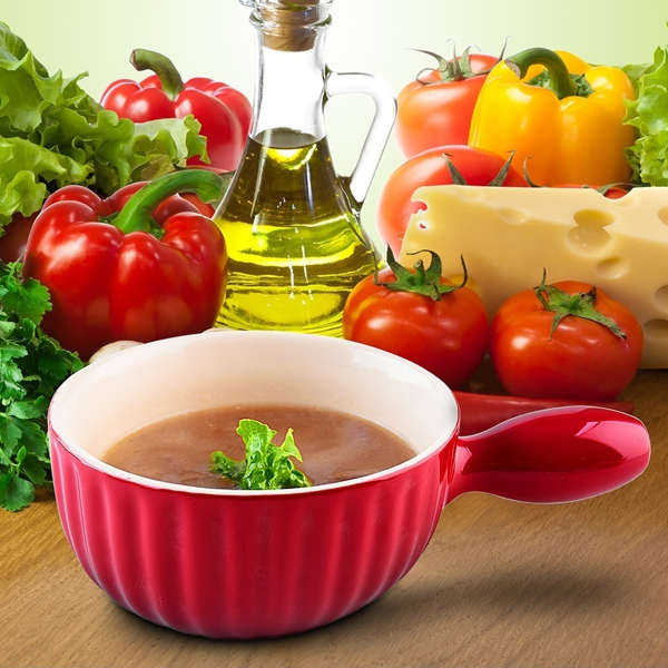 Bols à soupe à l'oignon - Lot de 2