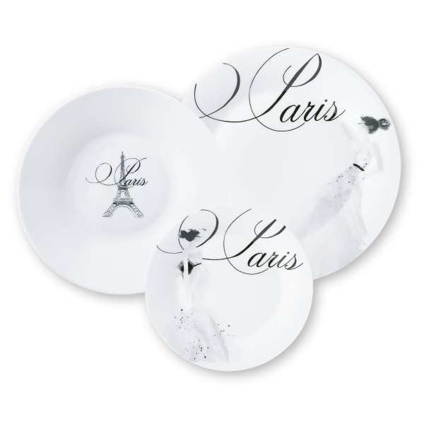 CHAMPS ÉLYSÉES - 12 Piece Dinnerware Set - Magasins Hart | Hart Stores
