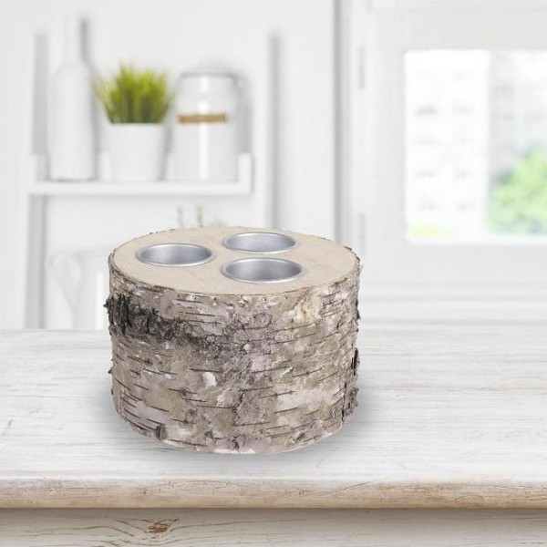 Wood Tealight Holder - Magasins Hart | Hart Stores