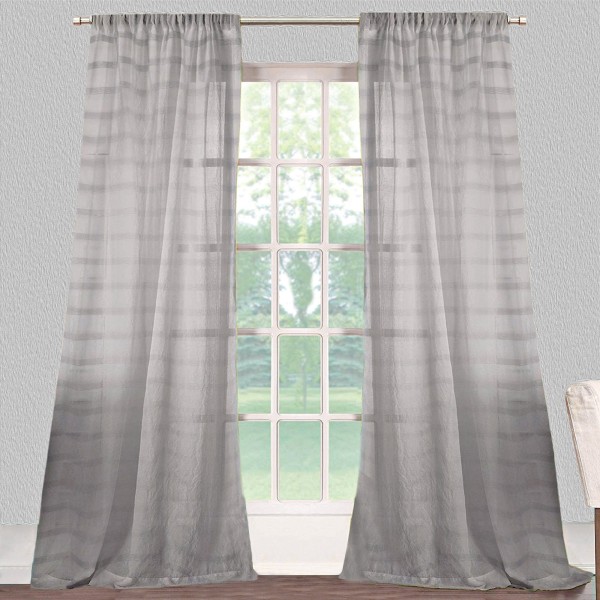 Rayburn - 2 Pack Semi-Sheer Panels | assorted designs - Magasins Hart | Hart Stores