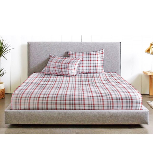 Bellevue | Rustic Cabin - Ensemble de draps en flanelle