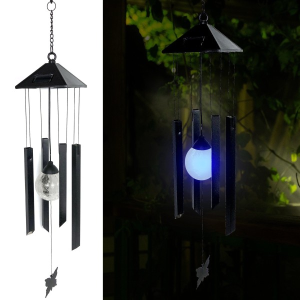 Solar Powered Windchime - Color Changing LED Light - Magasins Hart | Hart Stores