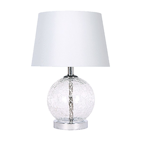 Crackle Globe Table Lamp - Magasins Hart | Hart Stores