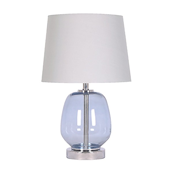 Blue Glass Table Lamp - Magasins Hart | Hart Stores
