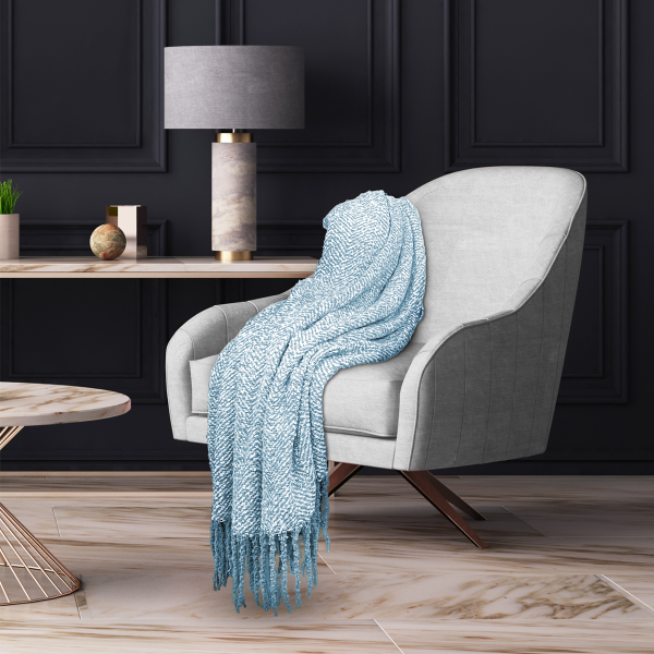 Throw Rafael Faux Mohair