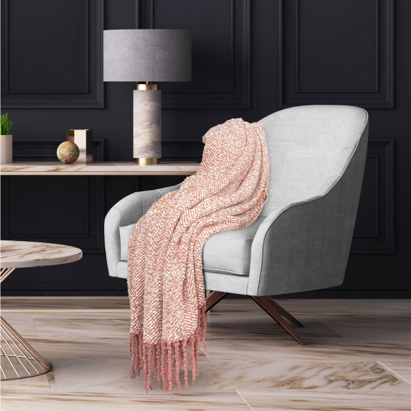 Throw Rafael Faux Mohair