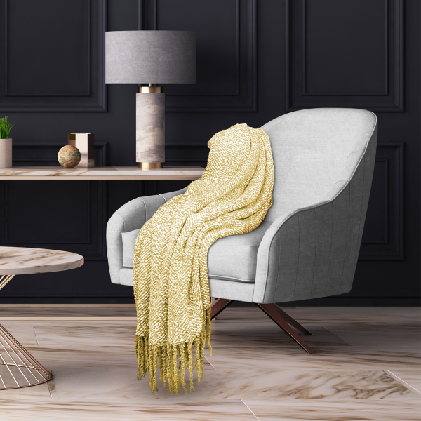 Throw Rafael Faux Mohair