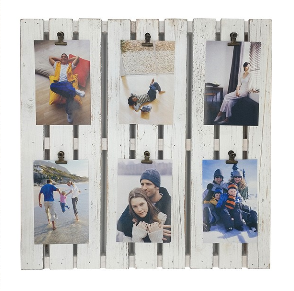 Palette avec pinces pour photos