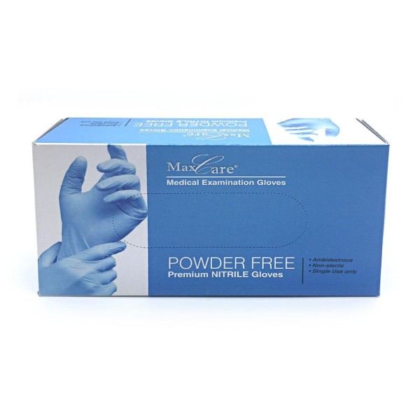 Nitrile Examination Gloves - 100 Gloves