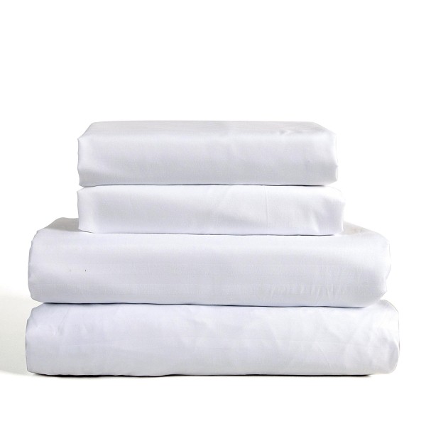 Lauren Taylor | Back To Basics - Ensemble de draps en microfibre à motifs dobby