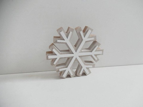 Xmas Snow Flake White - Magasins Hart | Hart Stores