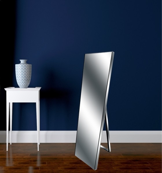 Standing Metal Framed Mirror