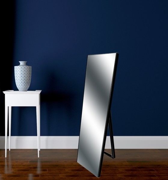 Standing Metal Framed Mirror