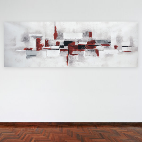 Abstract Brick Canvas