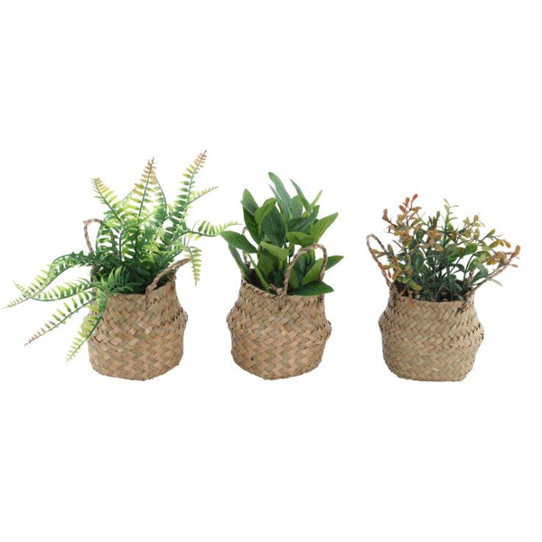 Plantes artificielles de panier d'armure