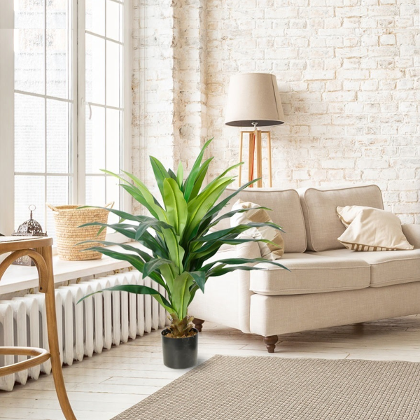 Plante verte artificielle de Dracaena