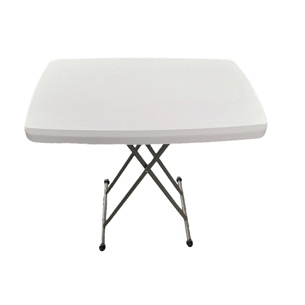 Height Adjustable Folding Table