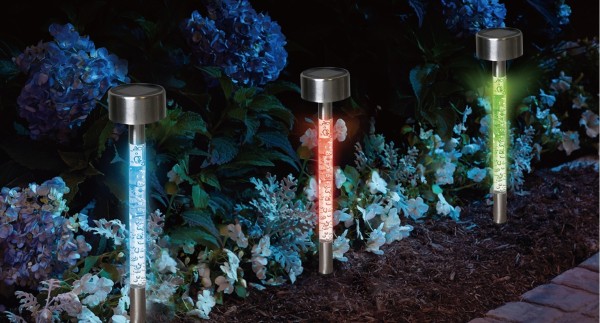 Lumière extérieure à énergie solaire