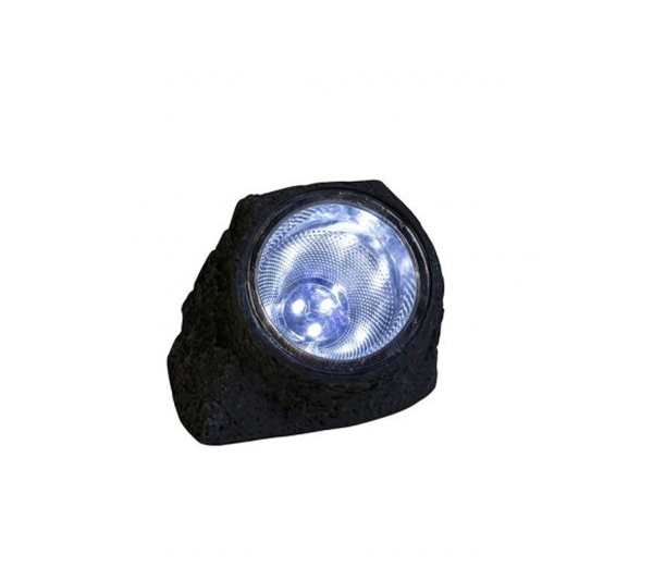 Lumière solaire de jardin de rocaille