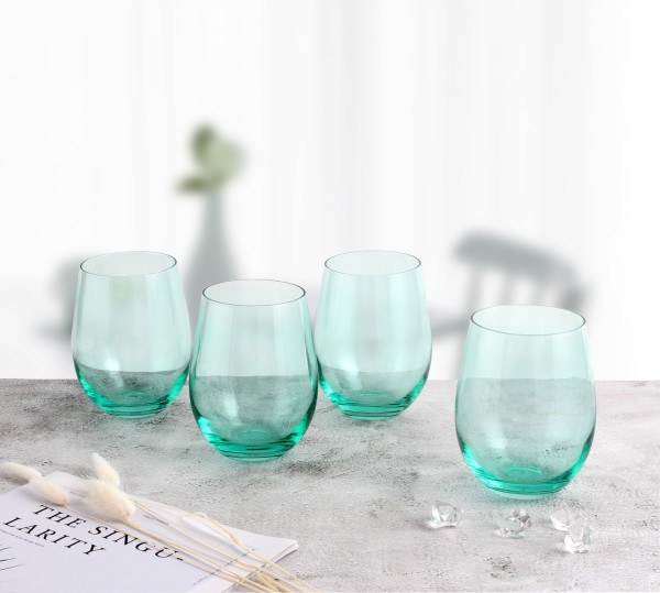 Lola | Set of 4 Stemless Wine Glasses | 19 oz. (561 mL)