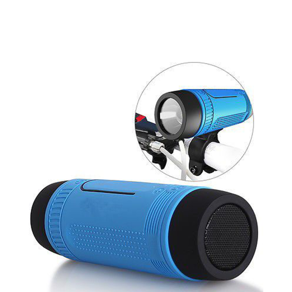 Silicon Bluetooth Speaker With Light For Bike