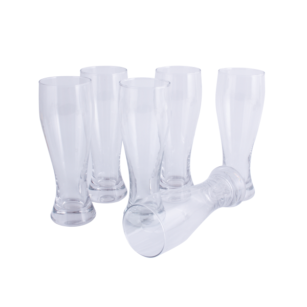 Beer Glass S/6 Pilsner 13.5oz