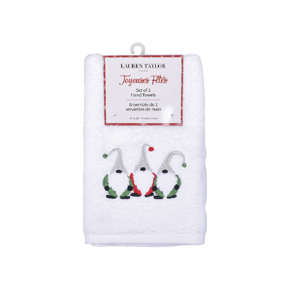 Serviette Noel Pqt2 16x20