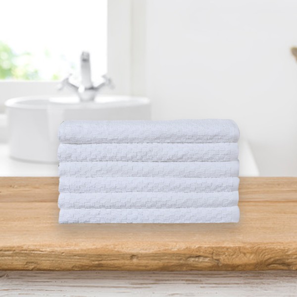 Ry117b Eco Friendly Towel 233 GSM 22x47 White