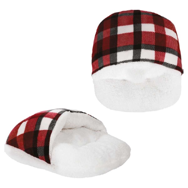 Cushion Slipper Sock Timber Lodge