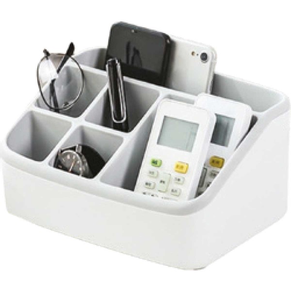 Adrien Lewis - Boîte de rangement de bureau à 6 compartiments